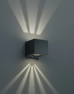 Wandleuchten>Reality Leuchten LED - Wandleuchte 2flg schwarz