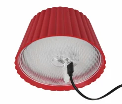 Reality Leuchten LED-Akku-Stehleuchte 1flg rot^ Stehleuchten