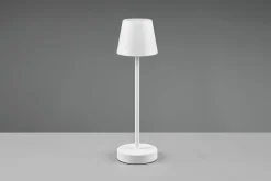 Außen Tischleuchten|Akku Tischleuchten>Reality Leuchten LED-Akku-Tischleuchte weiß