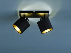 Spots>Reality Leuchten Strahler 2flg schwarz