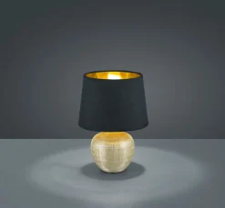 Reality Leuchten Tischleuchte 1flg goldfarben^ Tischleuchten