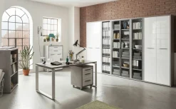 Regal klein grau^ Bürostauraum