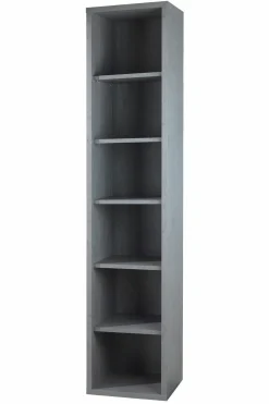 Regal schmal grau^ Bürostauraum