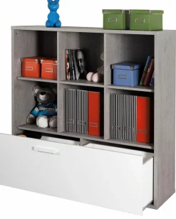 Komplettzimmer> Regal weiß
