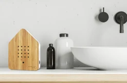 Relaxound Zwitscherbox Wood braun^ Dekoration