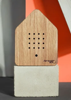 Dekoration>Relaxound Zwitscherbox Wood braun