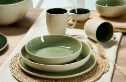 Ritzenhoff & Breker Dessertteller 20cm beigegrün^ Dessertteller