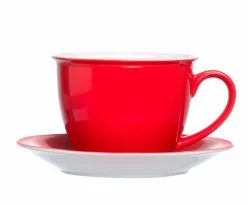Ritzenhoff & Breker Jumbokaffeeobertasse 350ml rot^ Tassen