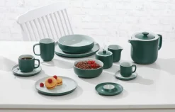 Tassen>Ritzenhoff & Breker Kaffeeuntertasse 15cm grünweiß