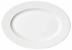 Serviergeschirr>Ritzenhoff & Breker Platte oval 30,5x20,5cm weiß