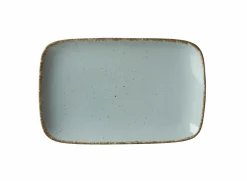 Ritzenhoff & Breker Platte eckig 24x15,5cm blaubraun^ Serviergeschirr