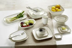 Ritzenhoff & Breker Platte eckig 33x20cm beigebraun^ Serviergeschirr