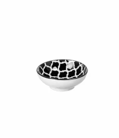 Schüsseln & Schalen>Ritzenhoff & Breker Schale flach 8cm weißschwarz