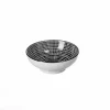 Schüsseln & Schalen>Ritzenhoff & Breker Schale flach 8cm weißschwarz