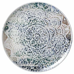 Ritzenhoff & Breker Speiseteller 26cm beigeblaugrün^ Speiseteller