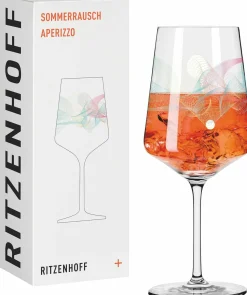 Longdrinkgläser>Ritzenhoff Cristal Aperitifglas 540ml gelbpink
