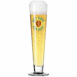Biergläser>Ritzenhoff Cristal Bierglas 390ml braunrotgrün