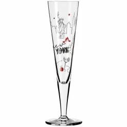 Sektgläser>Ritzenhoff Cristal Champagnerglas 205ml mehrfarbig