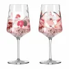 Gläsersets>Ritzenhoff Cristal 2er Aperitifglas 544ml pinkweiß