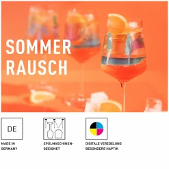 Ritzenhoff Cristal 4er Aperitifglas 544ml orange^ Gläsersets|Longdrinkgläser