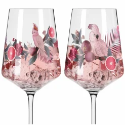 Ritzenhoff Cristal 2er Aperitifglas 544ml pinkgrau^ Gläsersets