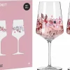 Gläsersets>Ritzenhoff Cristal 2er Aperitifglas 544ml pinkrotviolett