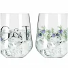 Ritzenhoff Cristal 2er Ginglas 710ml schwarzgrünviolett^ Schnapsgläser|Gläsersets