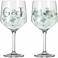 Ritzenhoff Cristal 2er Ginglas 710ml schwarzgrünviolett^ Schnapsgläser|Gläsersets