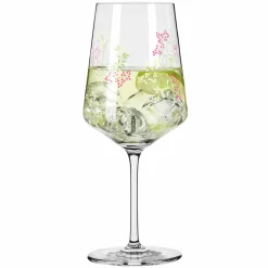 Gläsersets>Ritzenhoff Cristal 4er Hugoglas 544ml grünpink