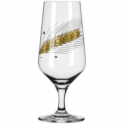 Biergläser|Gläsersets>Ritzenhoff Cristal 2er Pilsglas 370ml goldfarbenschwarzgrün