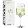Longdrinkgläser>Ritzenhoff Cristal Hugoglas 544ml weißgrün