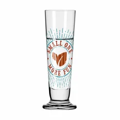 Schnapsgläser>Ritzenhoff Cristal Schnapsglas 50ml braunrotgrün