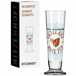 Schnapsgläser>Ritzenhoff Cristal Schnapsglas 50ml braunrotgrün