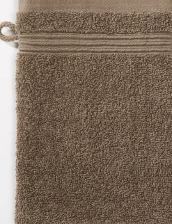 Waschhandschuhe>Ross Walkfrottier-Waschhandschuh braun
