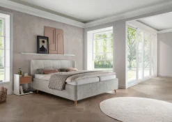 ruf Designbett beige^ Polsterbetten|Betten