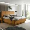 Polsterbetten|Betten>ruf Designbett braunorange