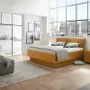 ruf Designbett braunorange^ Polsterbetten|Betten