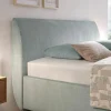 Polsterbetten|Betten>ruf Designbett grün
