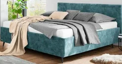 Polsterbetten|Betten>ruf Designbett grün