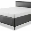 Polsterbetten|Betten>ruf Designbett schwarz
