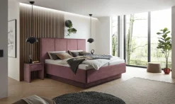 Polsterbetten|Betten>ruf Polsterbett rot