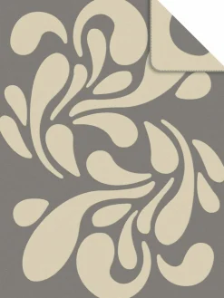 s. Oliver Jaquard-Wohndecke graubeige^ Wohndecken