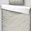Satin>Sansibar Satin-Bettwäsche braun