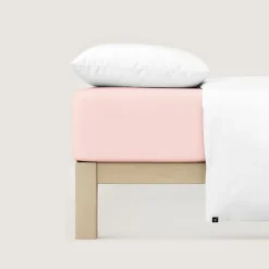 Bettlaken>schlafgut Casual-Spannbettlaken violett