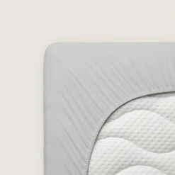 schlafgut Premium-Spannbettlaken grau^ Bettlaken