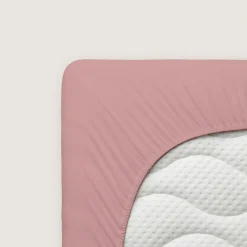 schlafgut Premium-Spannbettlaken violett^ Bettlaken