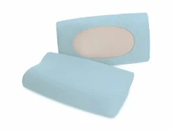 Kopfkissen|Jersey>schlafgut Pure-flexible-Kissenbezug blau