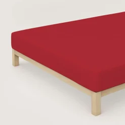 schlafgut Pure-Spannbettlaken rot^ Bettlaken