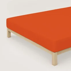 schlafgut Pure-Spannbettlaken rot^ Bettlaken