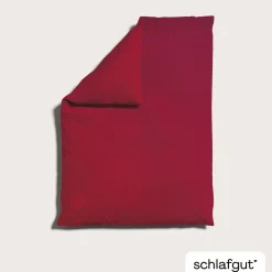 schlafgut WOVEN-FADE-Bettbezug rotviolett^ Satin|Bettbezüge